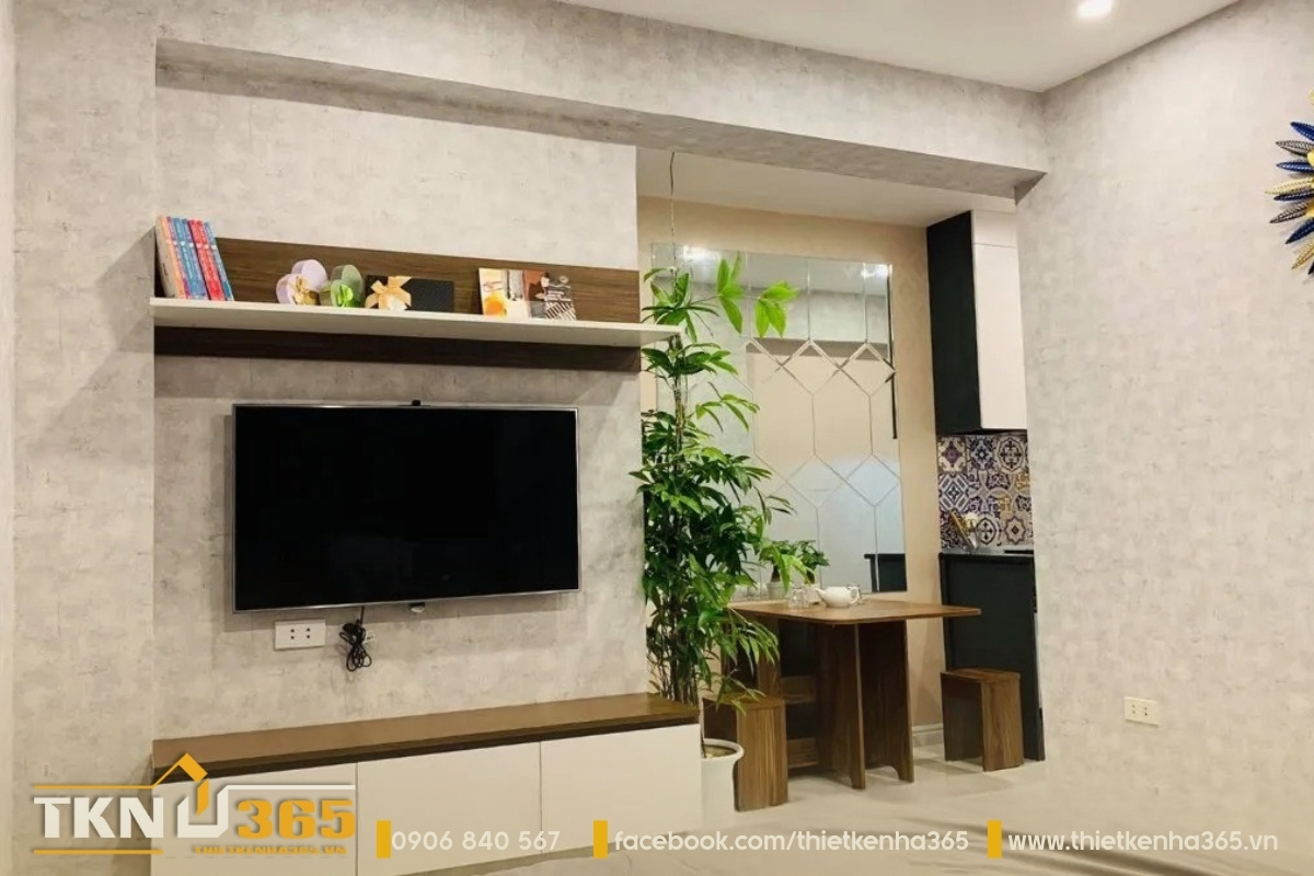 Thiết kế cho nh&agrave; nhỏ 16m2 n&ecirc;n chọn gam m&agrave;u s&aacute;ng