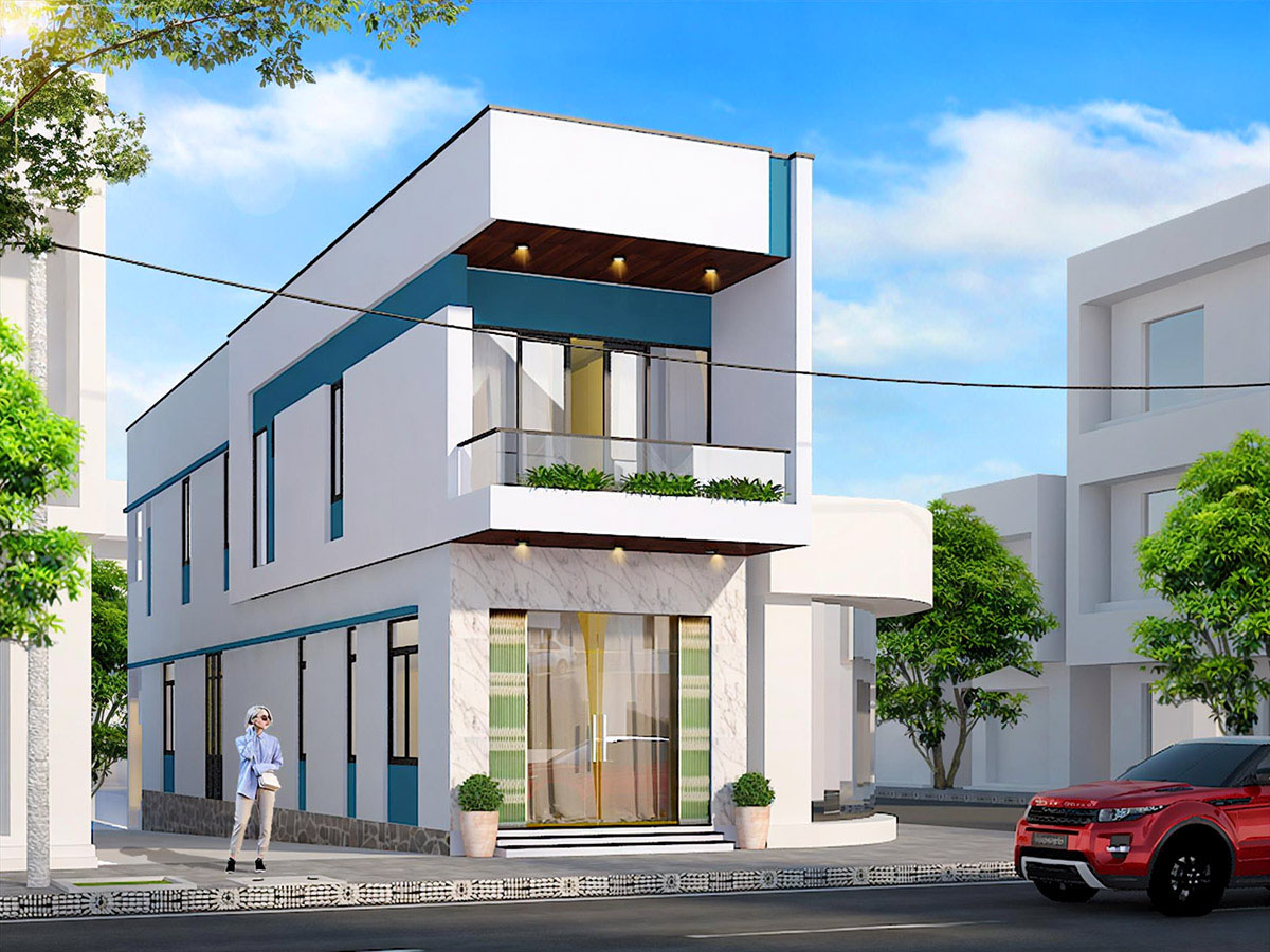 Mặt tiền nhà ống có gác lửng vừa ở vừa kinh doanh