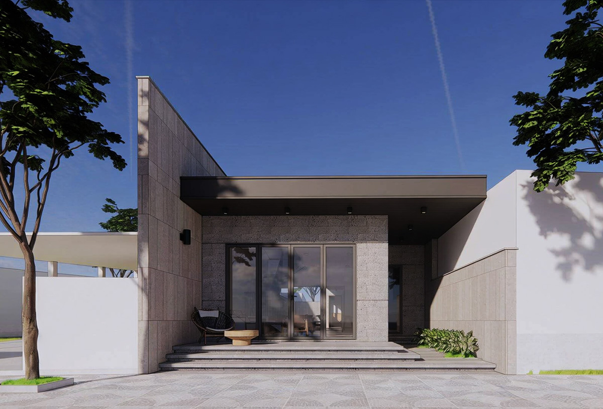 Mẫu thiết kế nhà rộng 7m dài 15m đem lại vẻ đẹp phóng khoáng