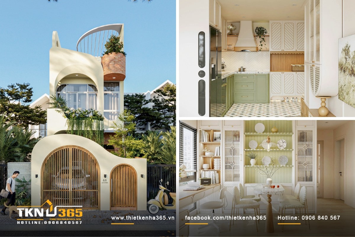 Thiết kế nhà 365 - Địa điểm thiết kế nội thất nhà phố 2 tầng uy tín - chất lượng tại TPHCM