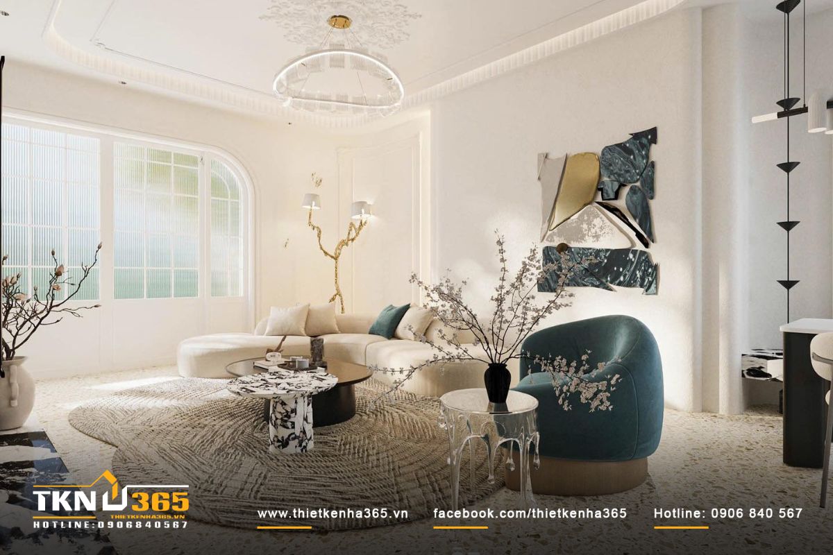 Thiết kế ghế sofa đơn giản, phối hợp hoàn hảo với không gian