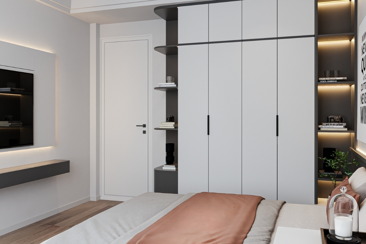 thiết kế phòng ngủ 9m2