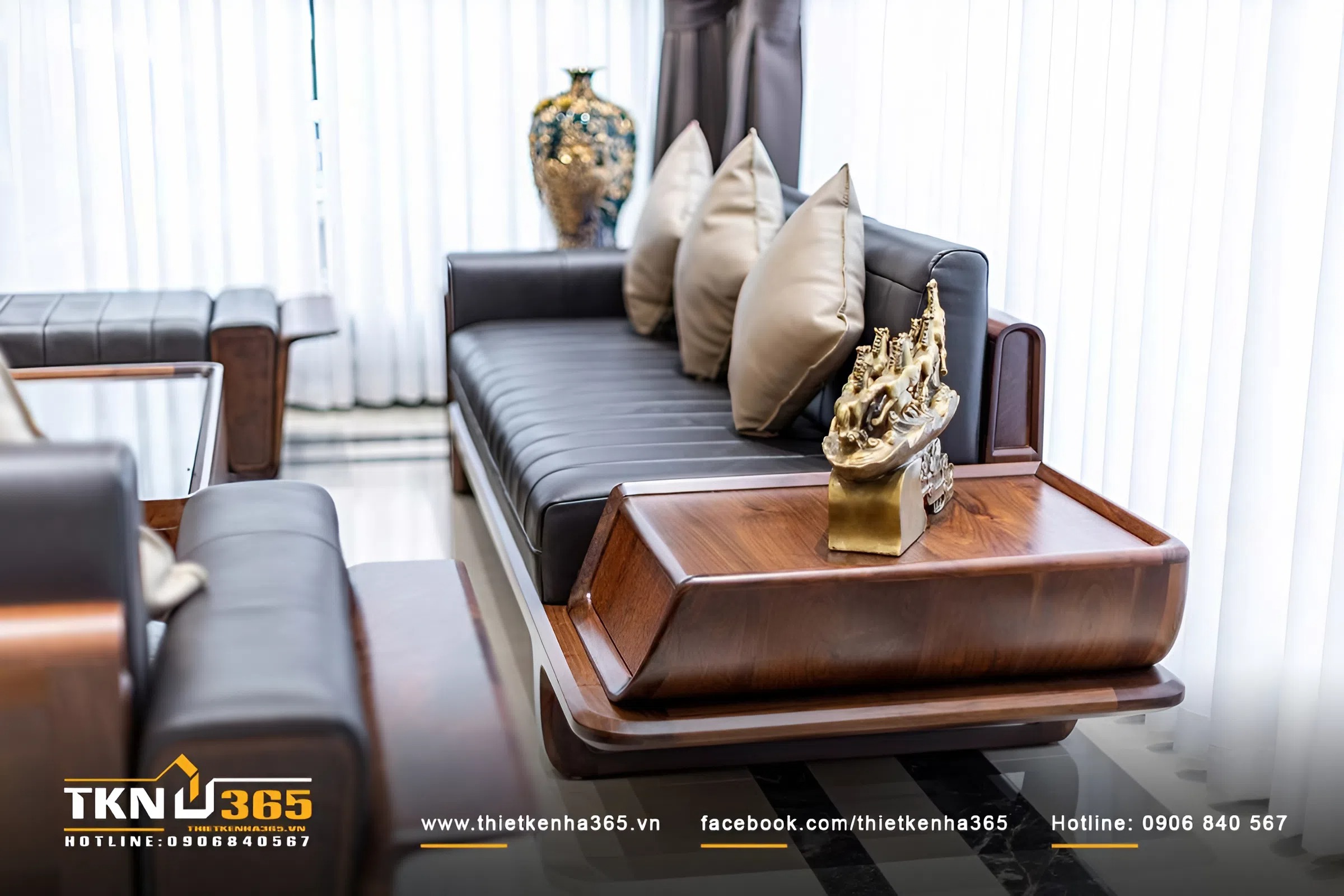 Tạo điểm nhấn tinh tế với c&aacute;c vật dụng phong thủy th&ecirc;m phần thu h&uacute;t cho ph&ograve;ng kh&aacute;ch