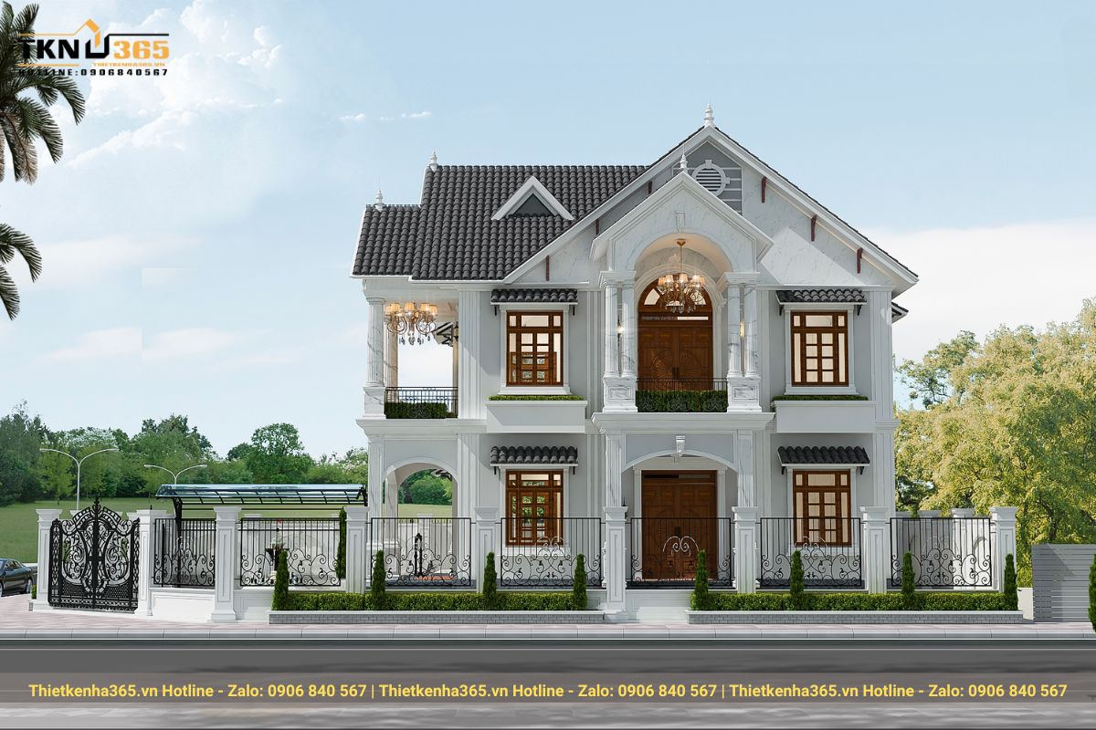 2 mặt tiền rộng rãi, thoáng mát tốt cho phong thủy, giúp gia chủ có thêm nhiều may mắn