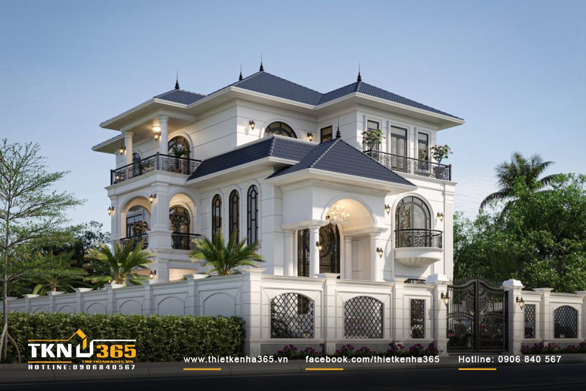 Bố trí không gian biệt thự sân vườn 300m2 hợp lý để tối ưu công năng các khu vực