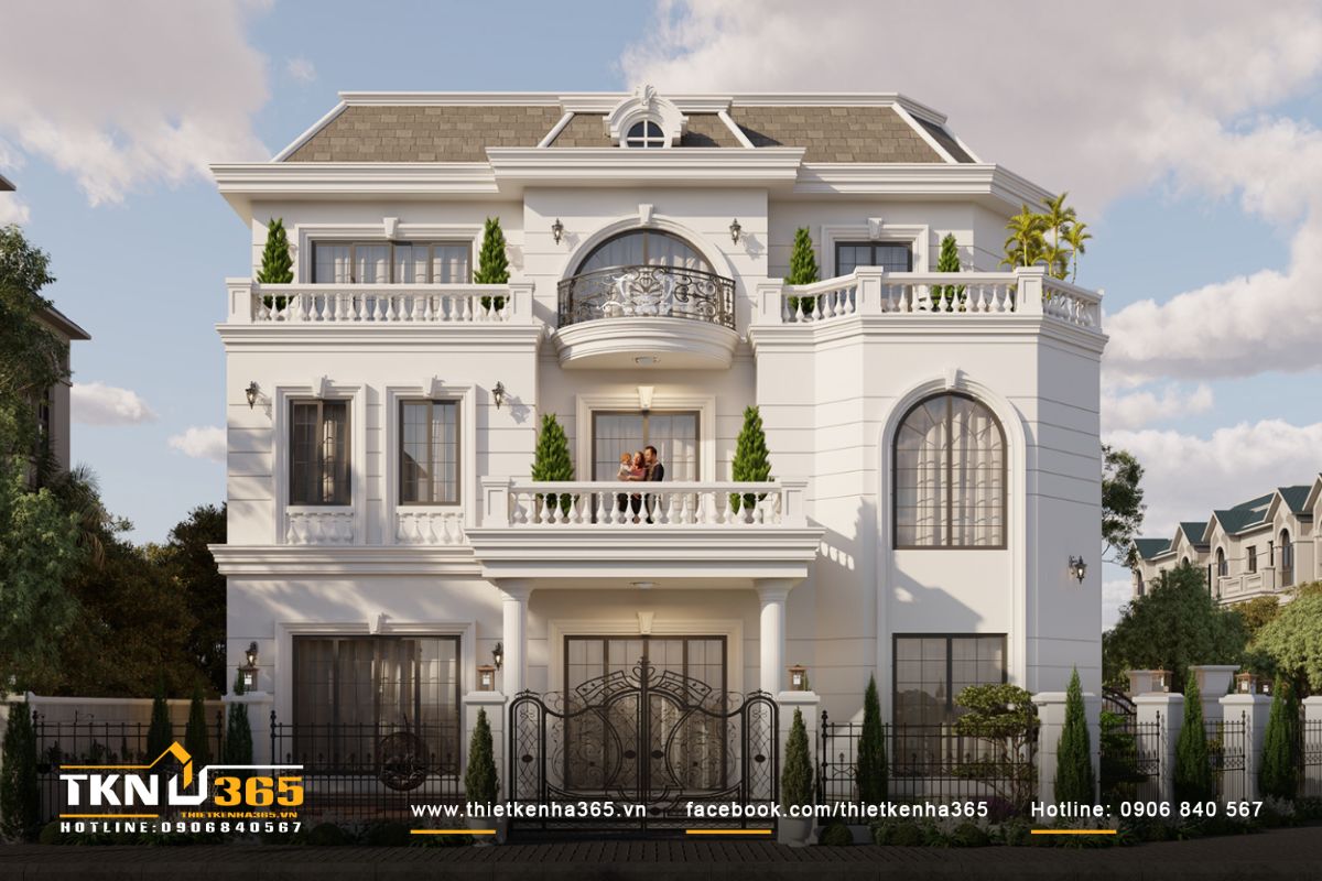 Biệt thự sân vườn 300m2 cổ điện mang vẻ đẹp đẳng cấp, cao sang