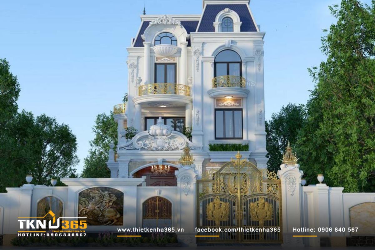 Kiến trúc cổ điển sở hữu các đường nét cân đối, hài hòa