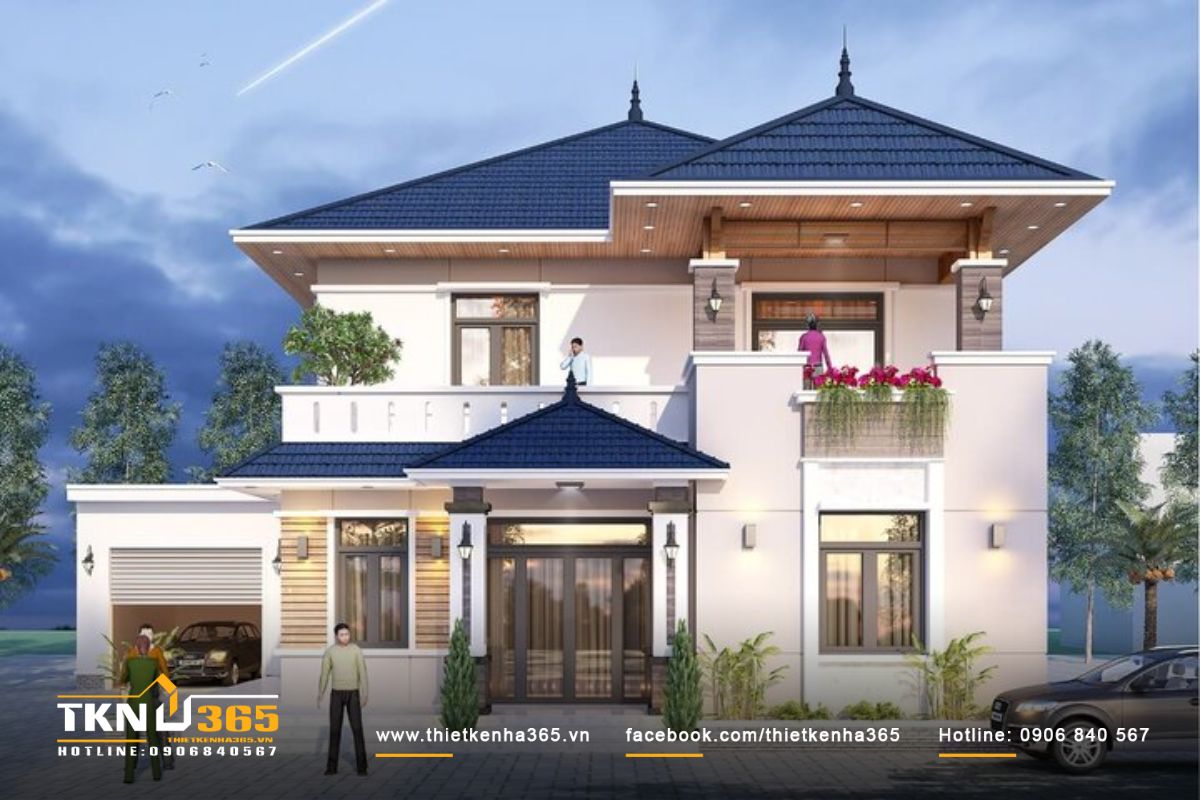 Gia chủ nên lưu ý và cân nhắc một số điều nêu trên khi thiết kế và thi công biệt thự mái ngói 2 tầng