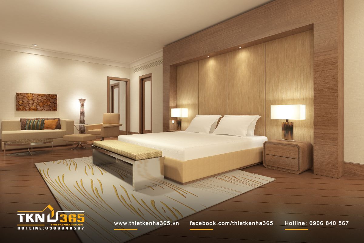 Không gian phòng ngủ hiện đại