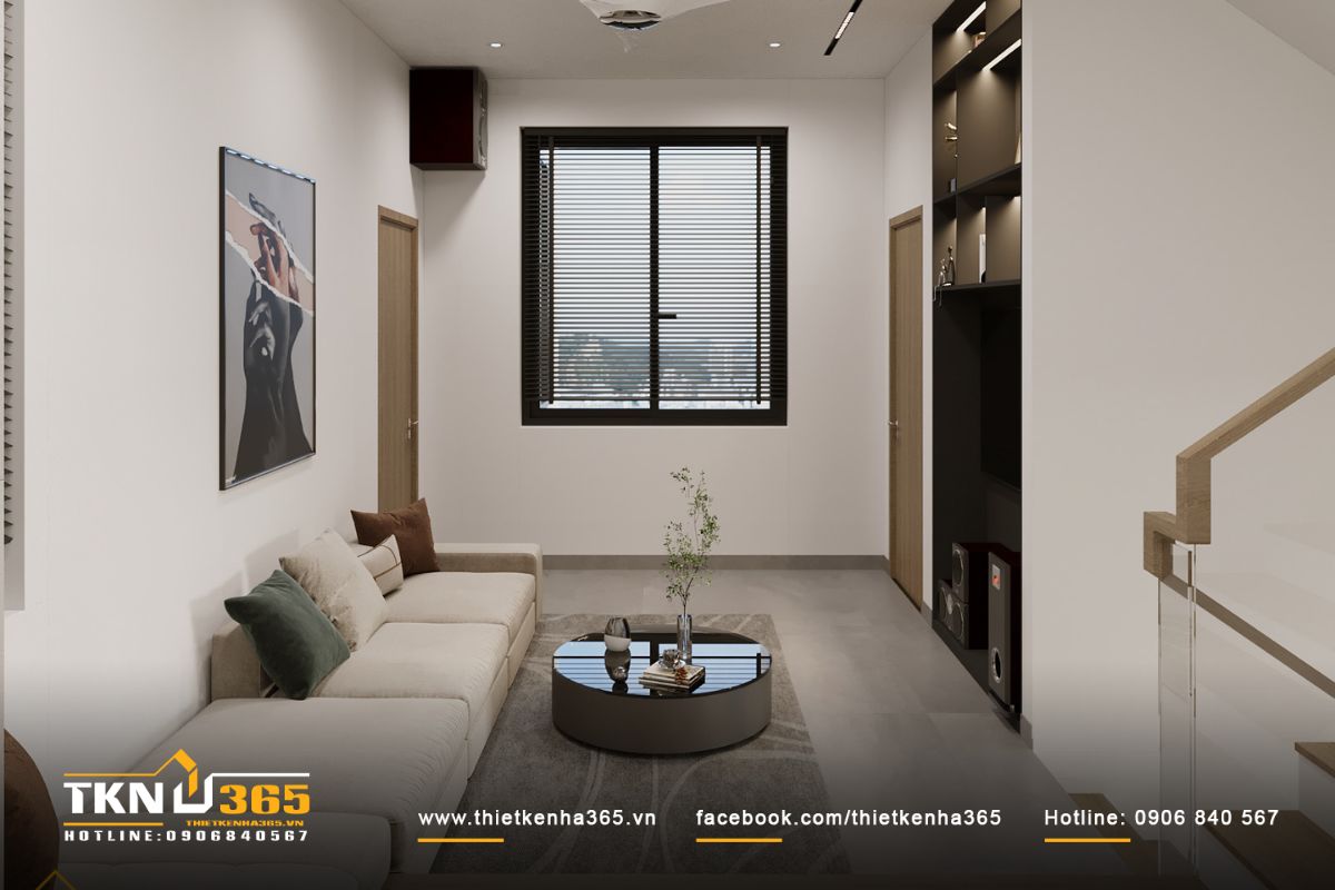 Thiết kế phòng sinh hoạt chung ấn tượng