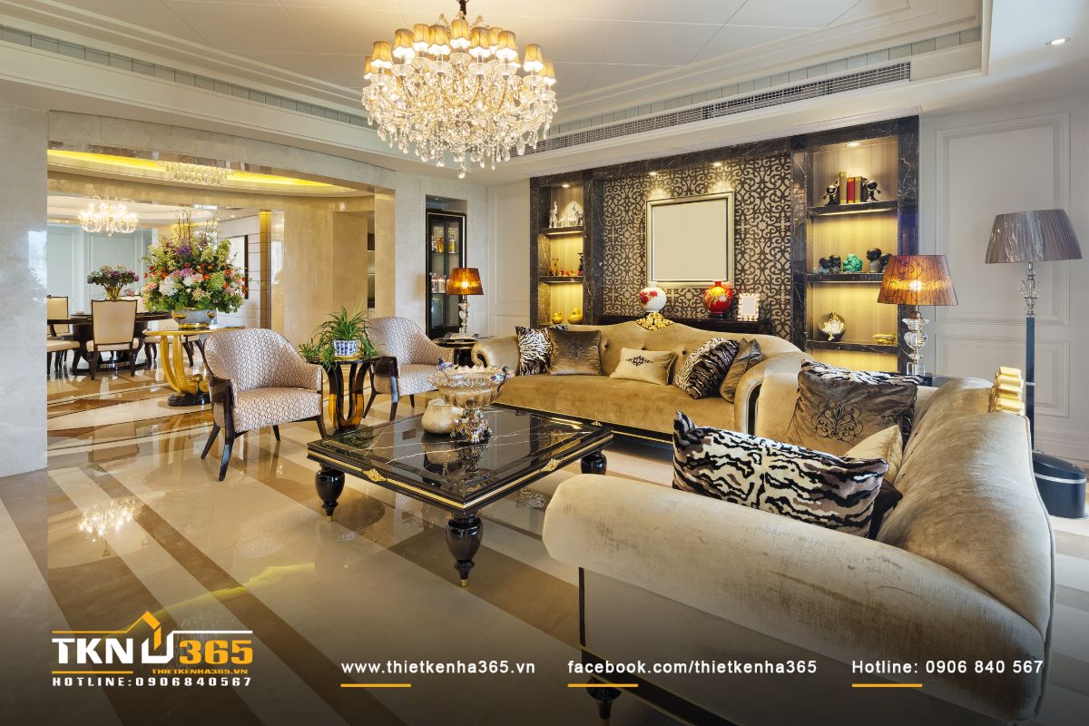 Nội thất phòng khách hiện đại