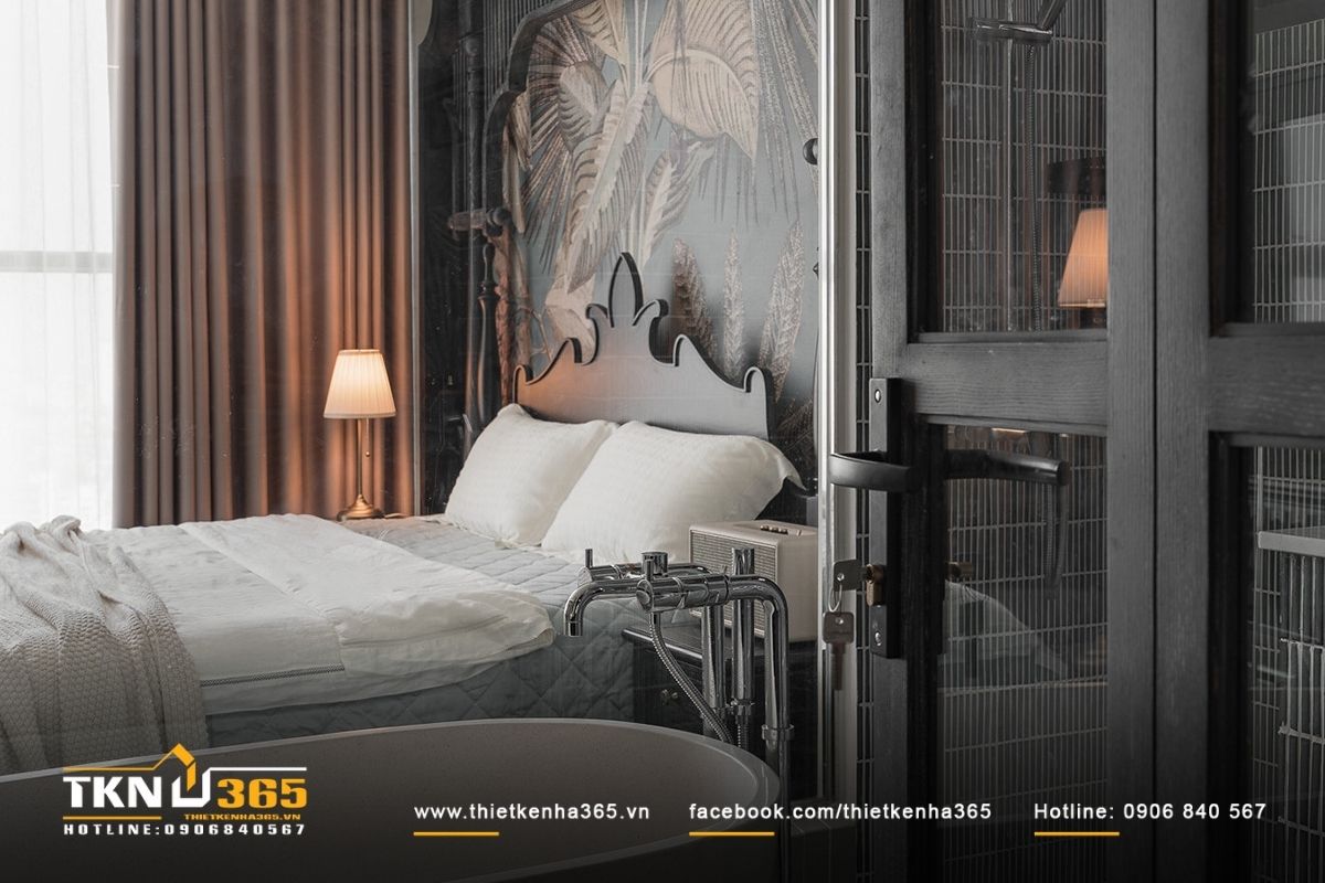 Thiết kế phòng ngủ rộng rãi