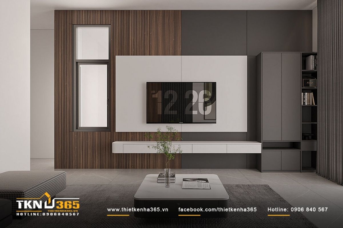 Thiết kế nội thất nhà phố 4 tầng không gian mở