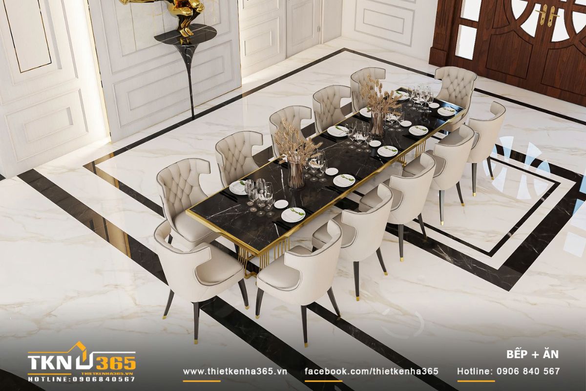 Các chi tiết được phối hợp hết sức hài hòa mang đến vẻ ấm cúng, trang nhã