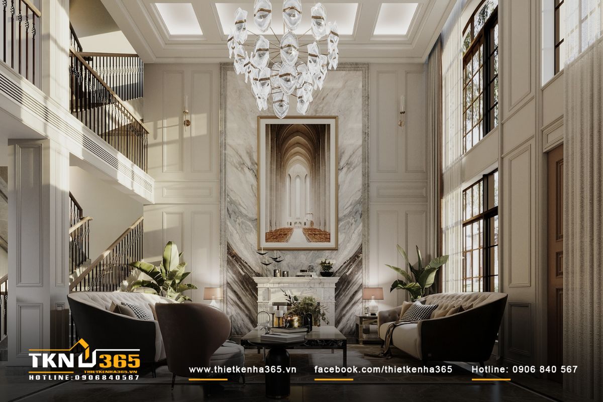 Tông màu cần phải hài hòa với phong cách tổng thể và phù hợp với sở thích của gia chủ