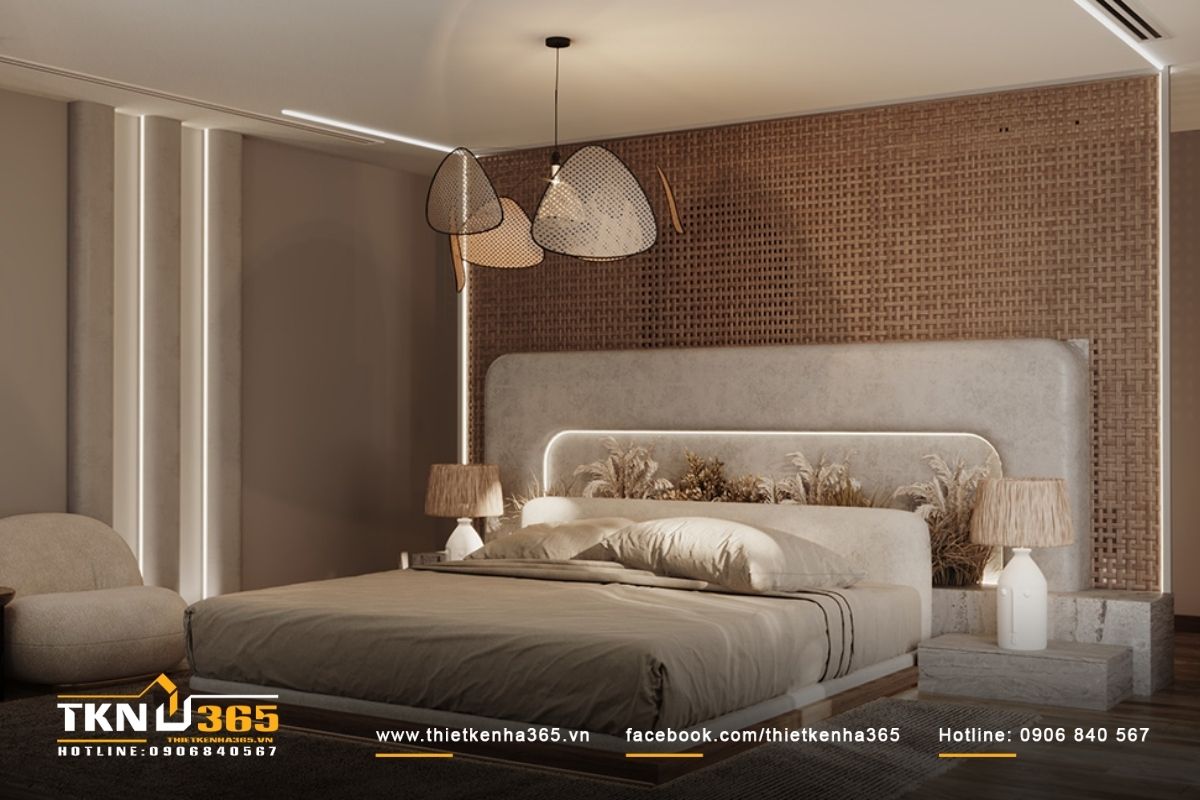 Kiến trúc sư đã tối giản nội thất bằng cách lựa chọn các vật dụng cần thiết với chức năng riêng biệt