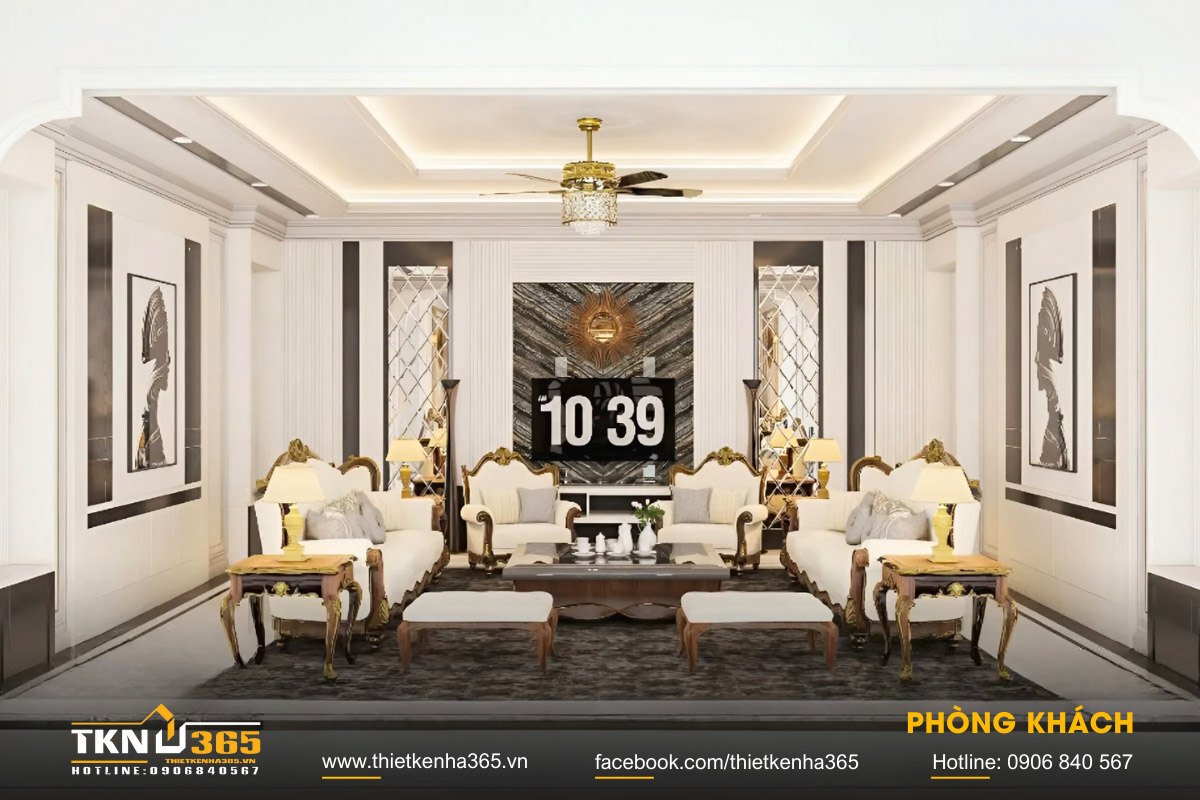 cách thiết kế phòng khách 3
