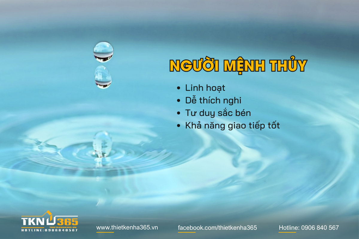 mệnh Thủy hợp hướng nào 1