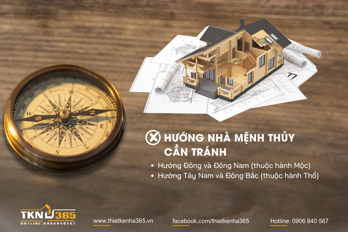 mệnh Thủy hợp hướng nào 4