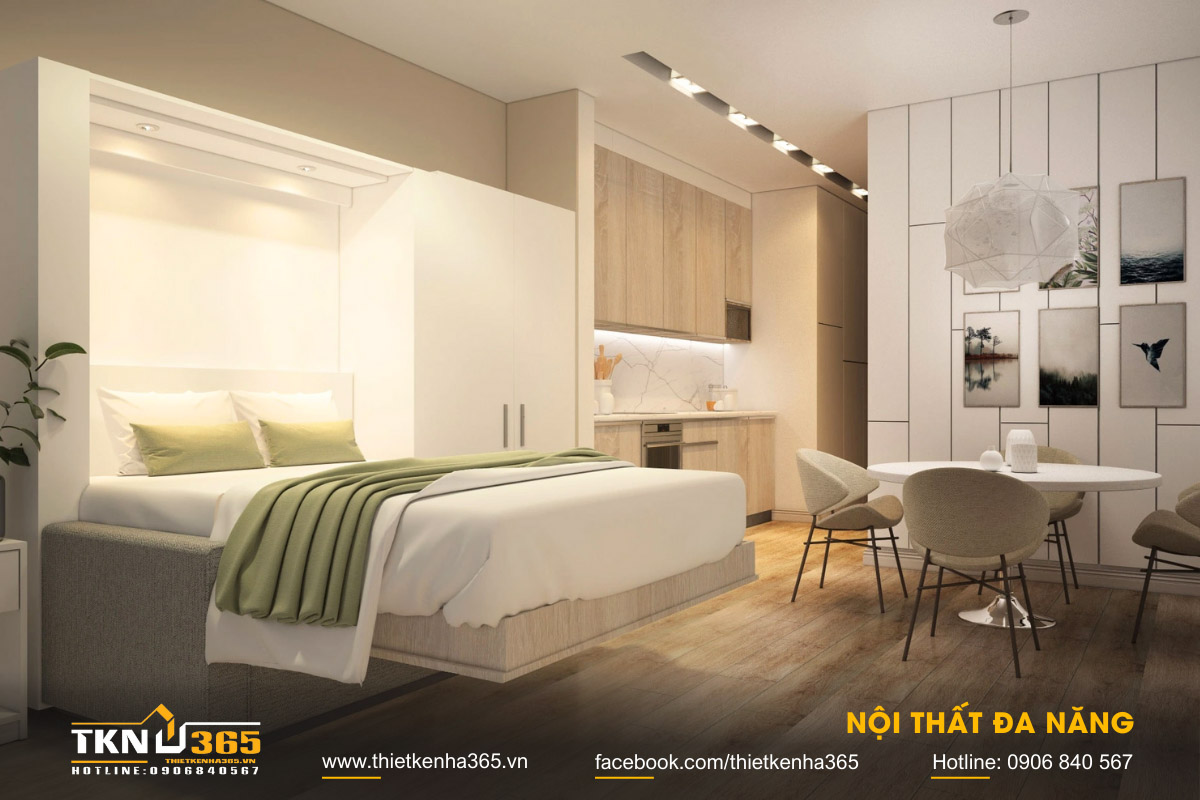 giải pháp thiết kế nhà nhỏ 4