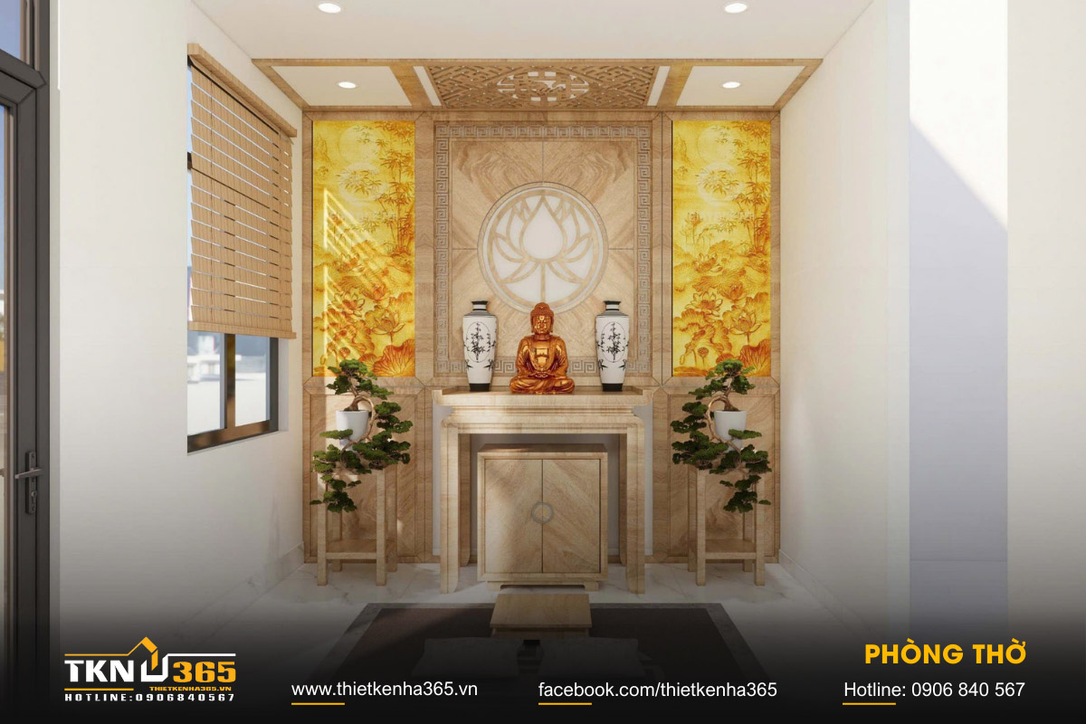 Khu phòng thờ 