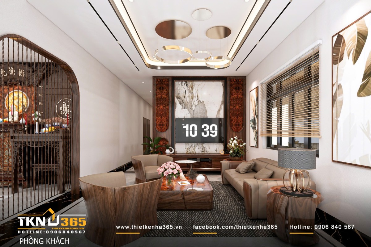 Kiến trúc nhà vườn mái Thái 3