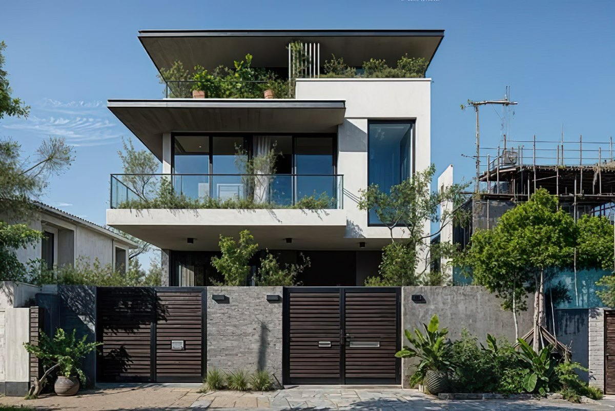 mẫu nhà ống 2 tầng 12