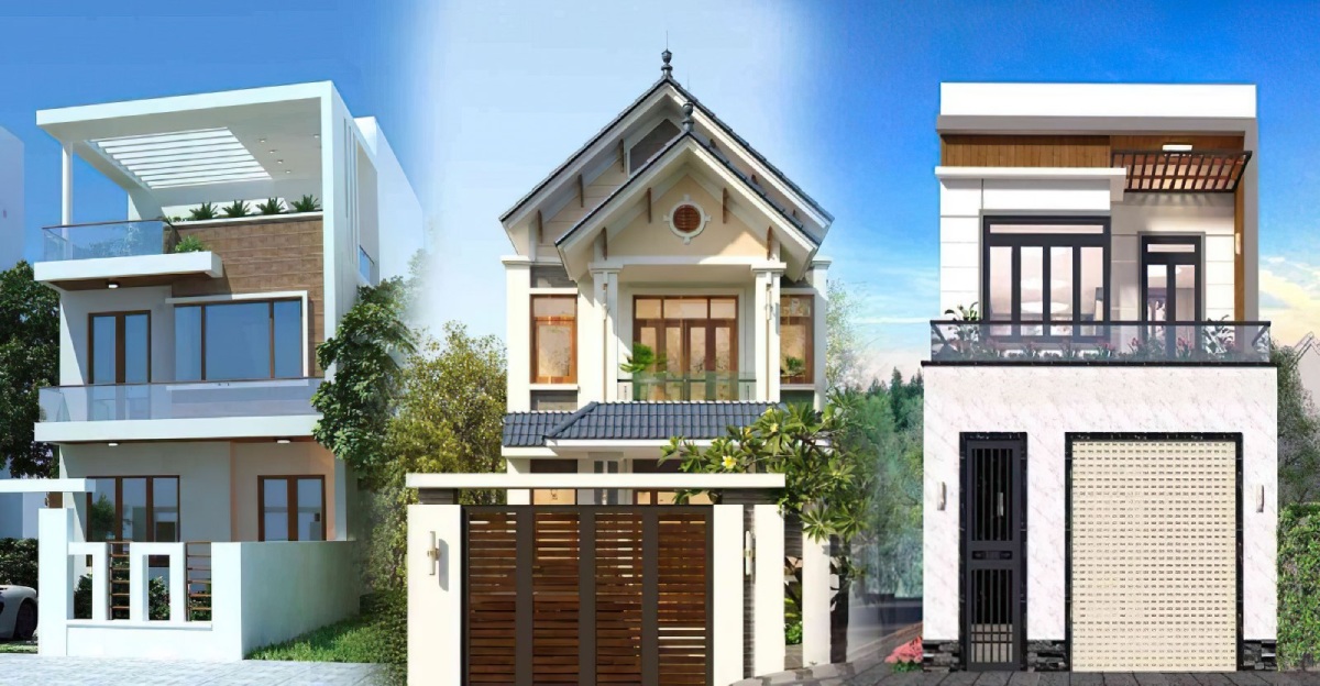 mẫu nhà ống 2 tầng 14