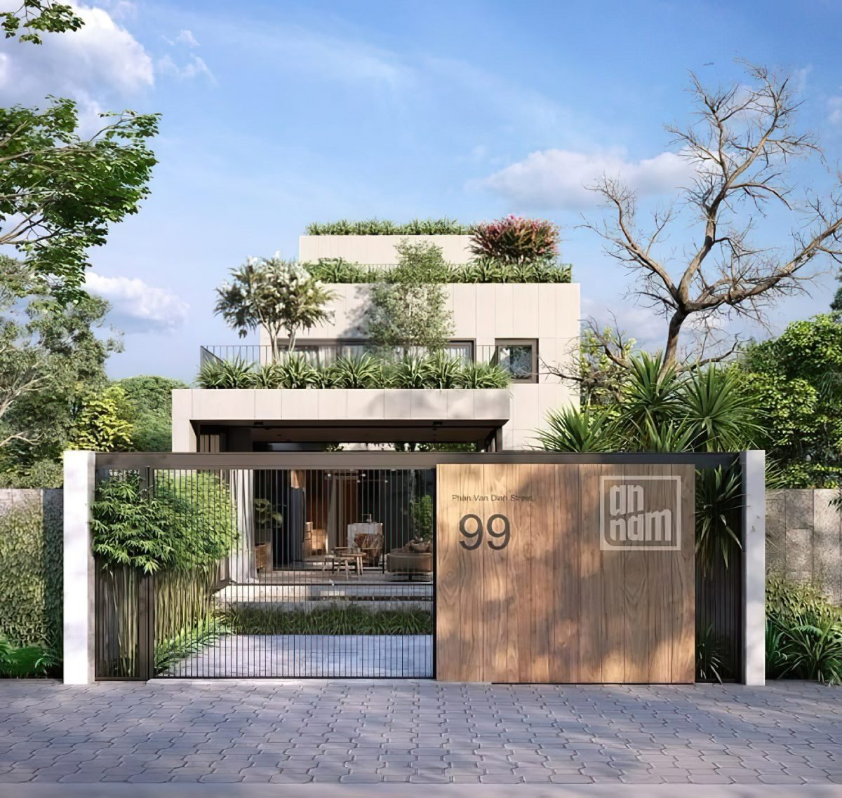 mẫu nhà ống 2 tầng 19