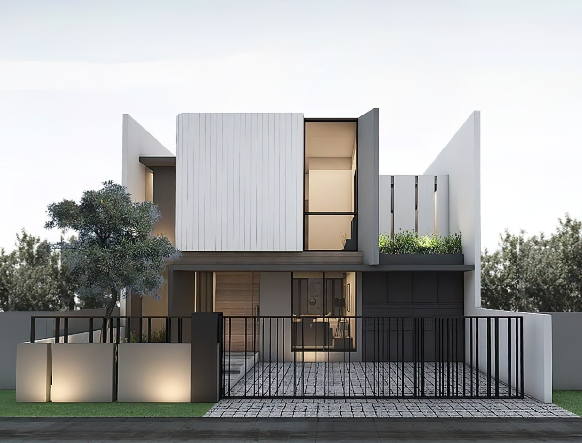 mẫu nhà ống 2 tầng 3