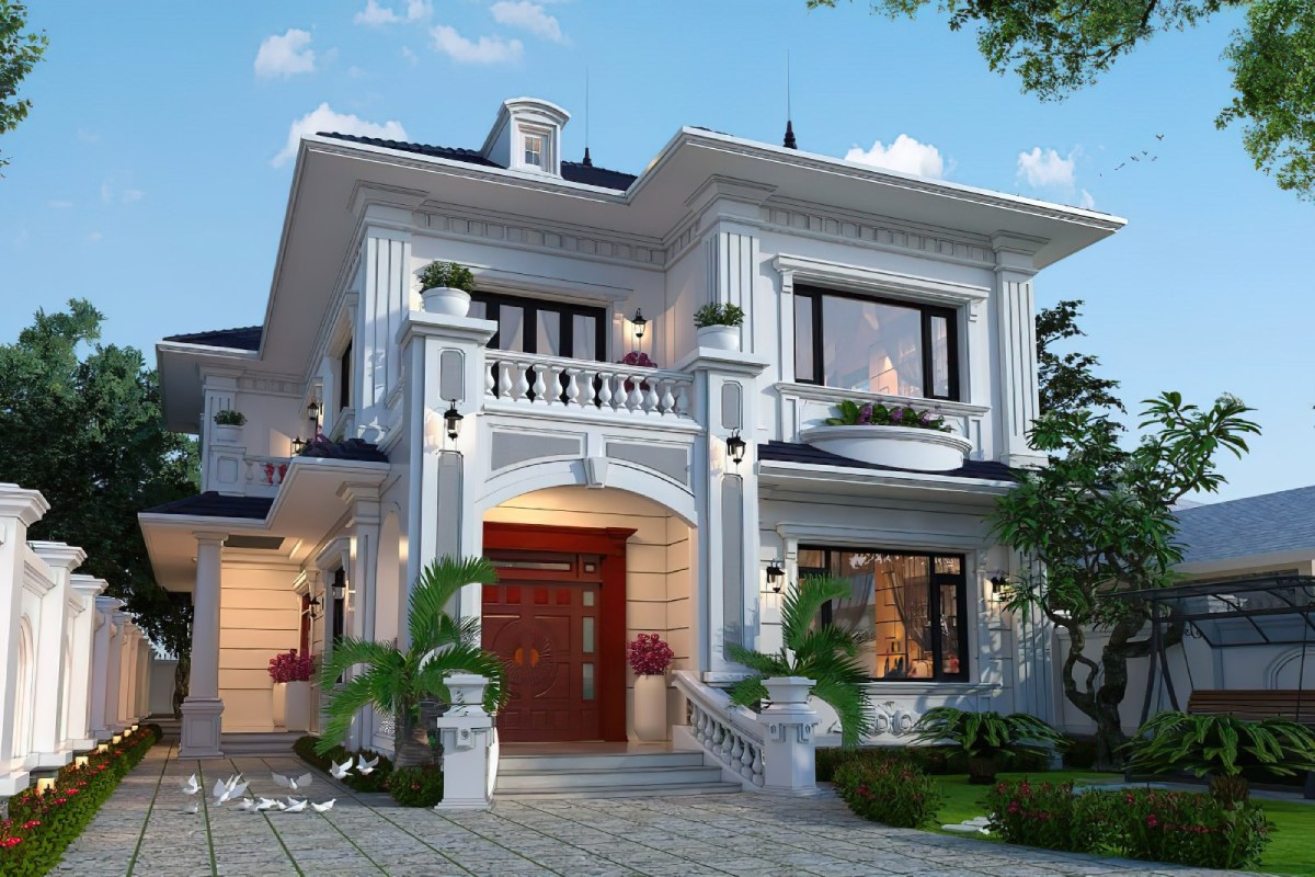 Mẫu mặt bằng nhà 2 tầng 3 phòng ngủ 120m2 Mẫu mặt bằng nhà 2 tầng 3 phòng ngủ 120m2