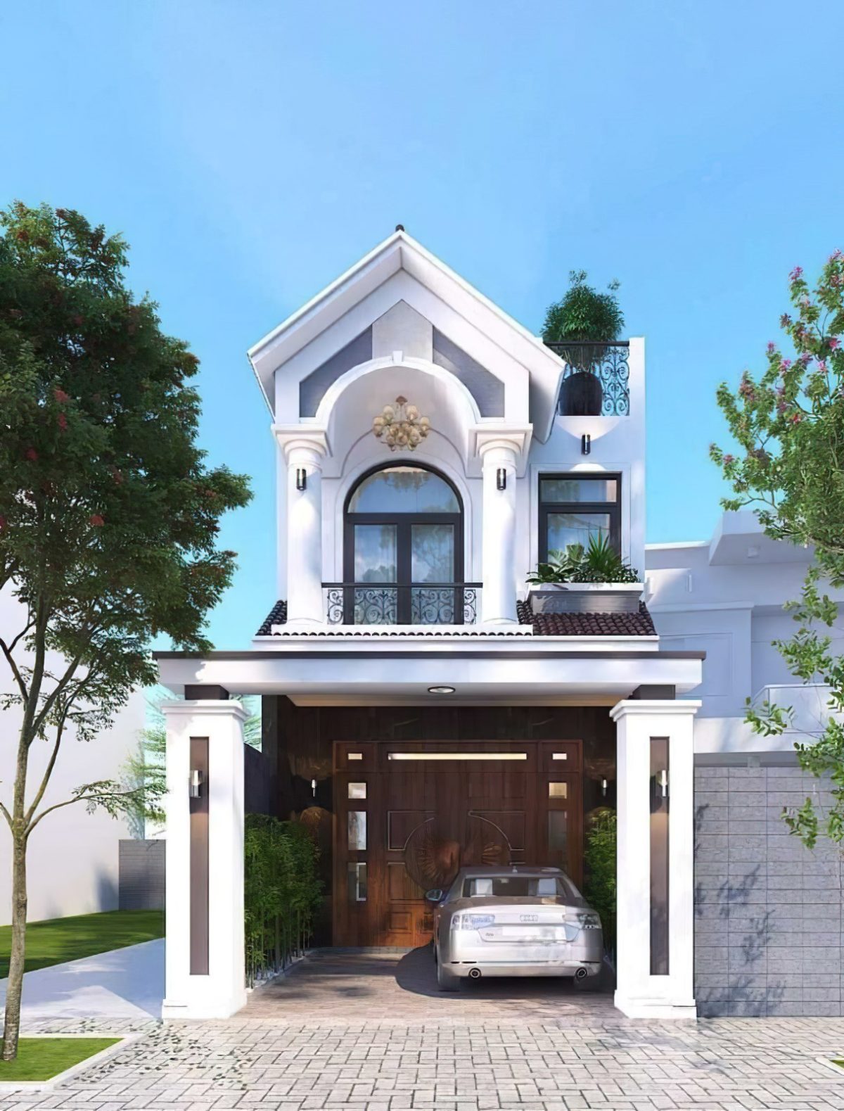 nhà ống 2 tầng 5x20m 5