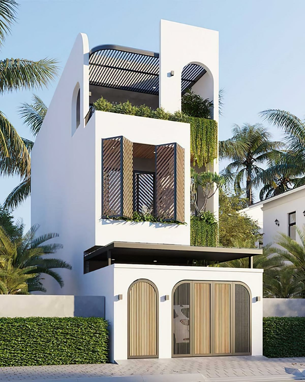 nhà ống 2 tầng 5x20m 7