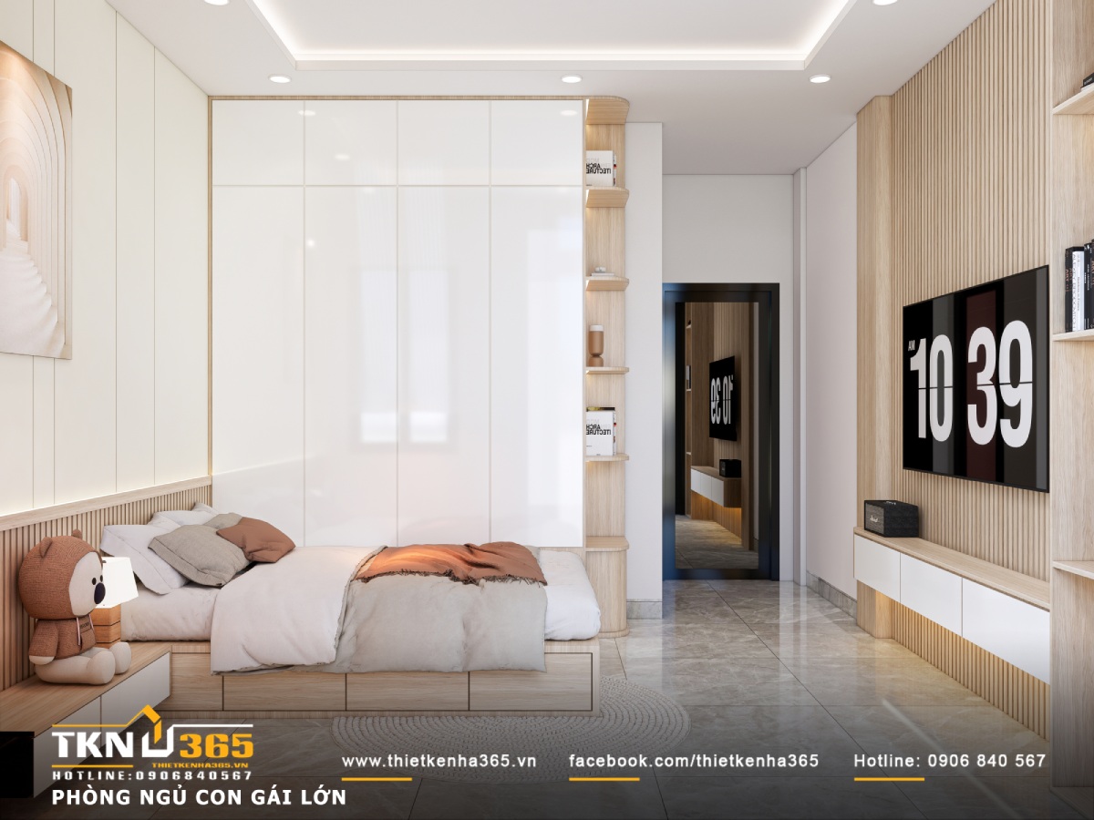 20+ Mẫu thiết kế nhà ngang 6m dài 20m đẹp hiện đại, độc đáo 13 Thiết kế nhà ngang 6m dài 20m 13