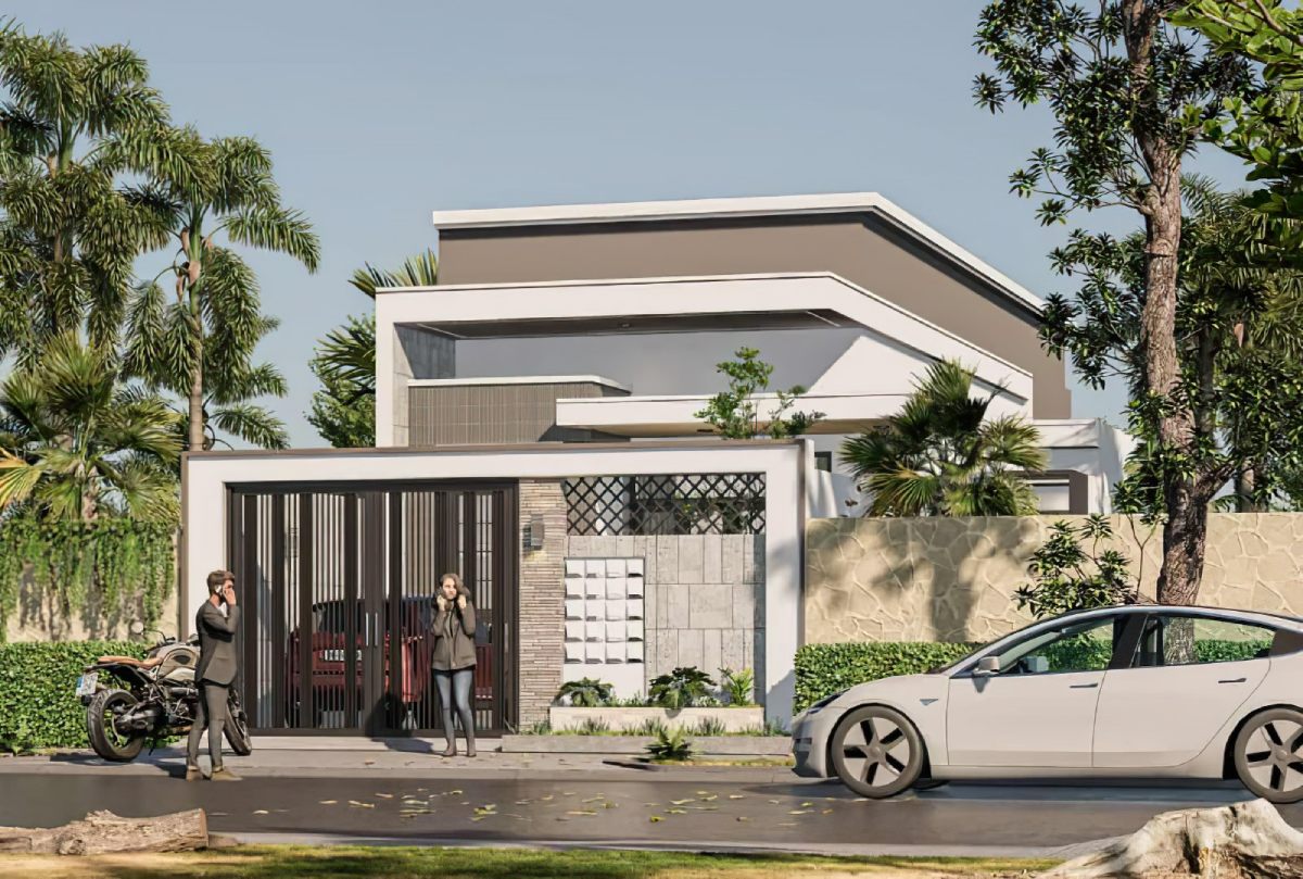 20+ Mẫu thiết kế nhà ngang 6m dài 20m đẹp hiện đại, độc đáo 6 Thiết kế nhà ngang 6m dài 20m 6