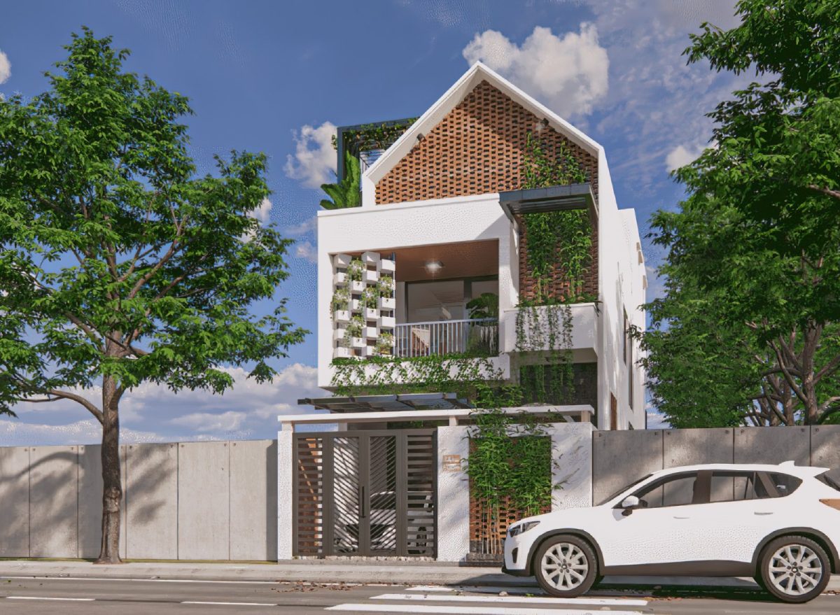 20+ Mẫu thiết kế nhà ngang 6m dài 20m đẹp hiện đại, độc đáo 9 Thiết kế nhà ngang 6m dài 20m 9