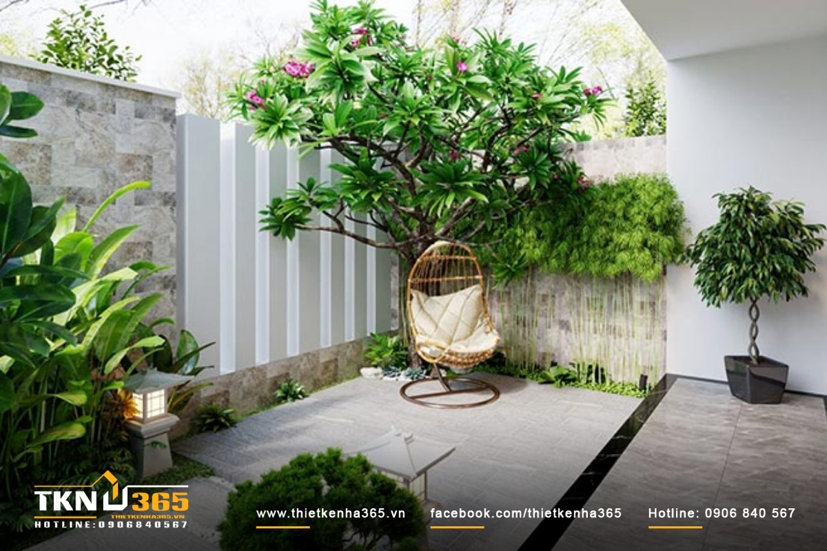 S&acirc;n vườn hiện đại cho nh&agrave; phố