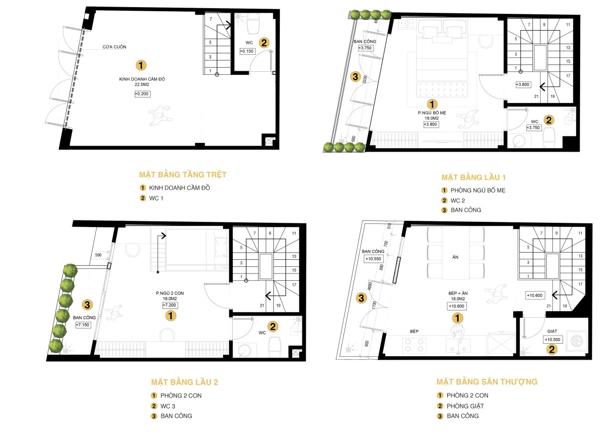 nhà phố anh Tùng LTT công năng (5)