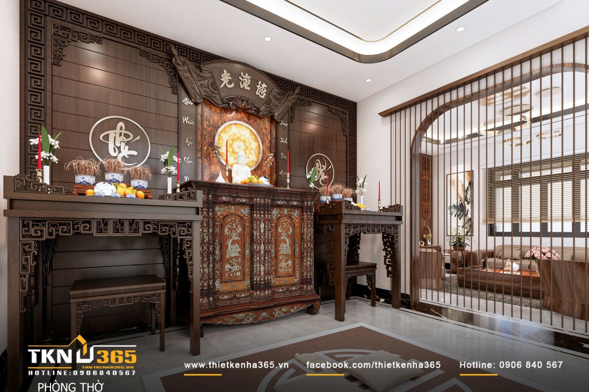 Phong thủy phòng thờ 1