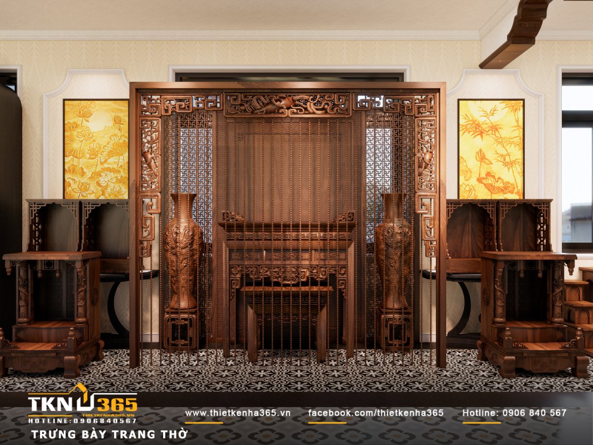 Phong thủy phòng thờ 6