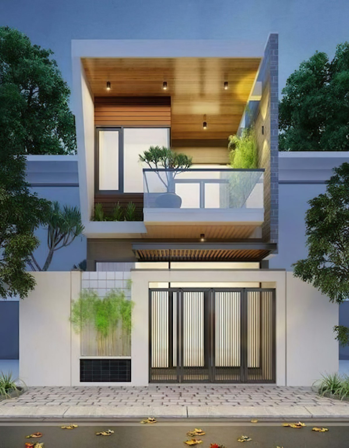 Thiết kế nhà diện tích nhỏ 25m2 10