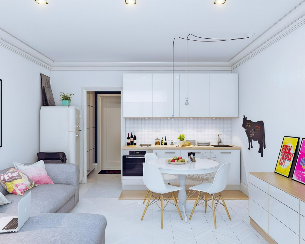 Thiết kế nhà diện tích nhỏ 25m2 2