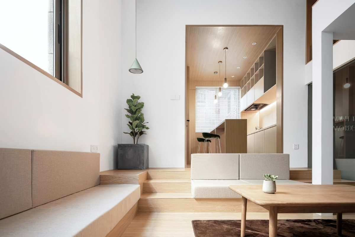 Thiết kế nhà diện tích nhỏ 25m2 4