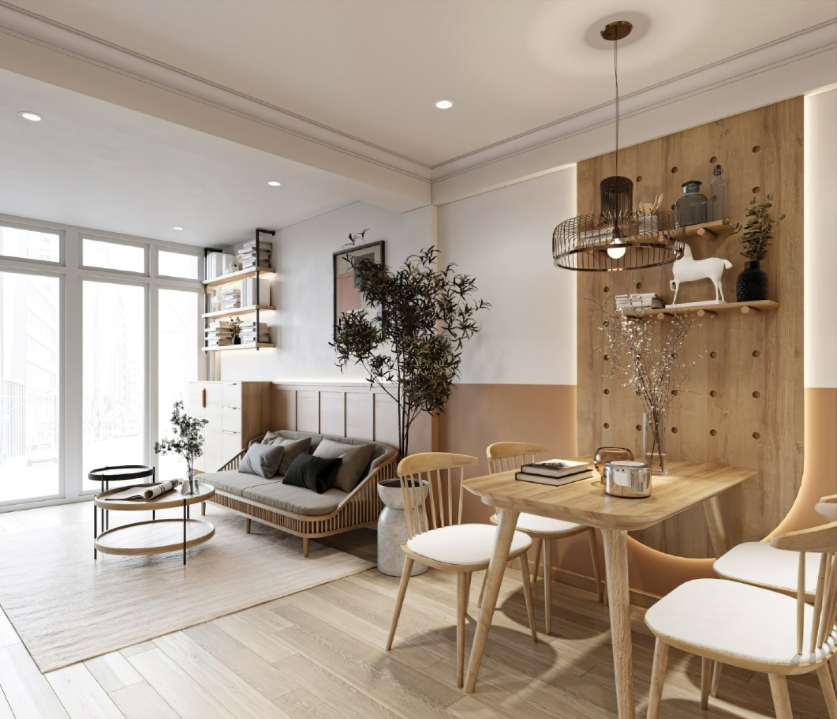 Thiết kế nhà diện tích nhỏ 25m2 6