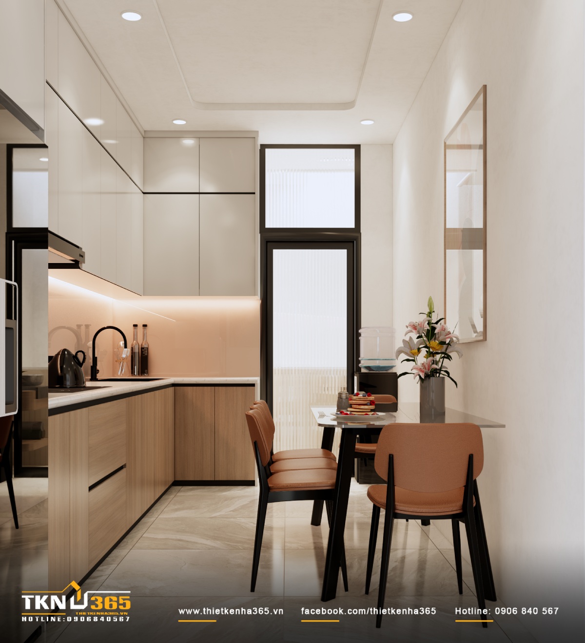 Thiết kế nhà phố 3 tầng 8