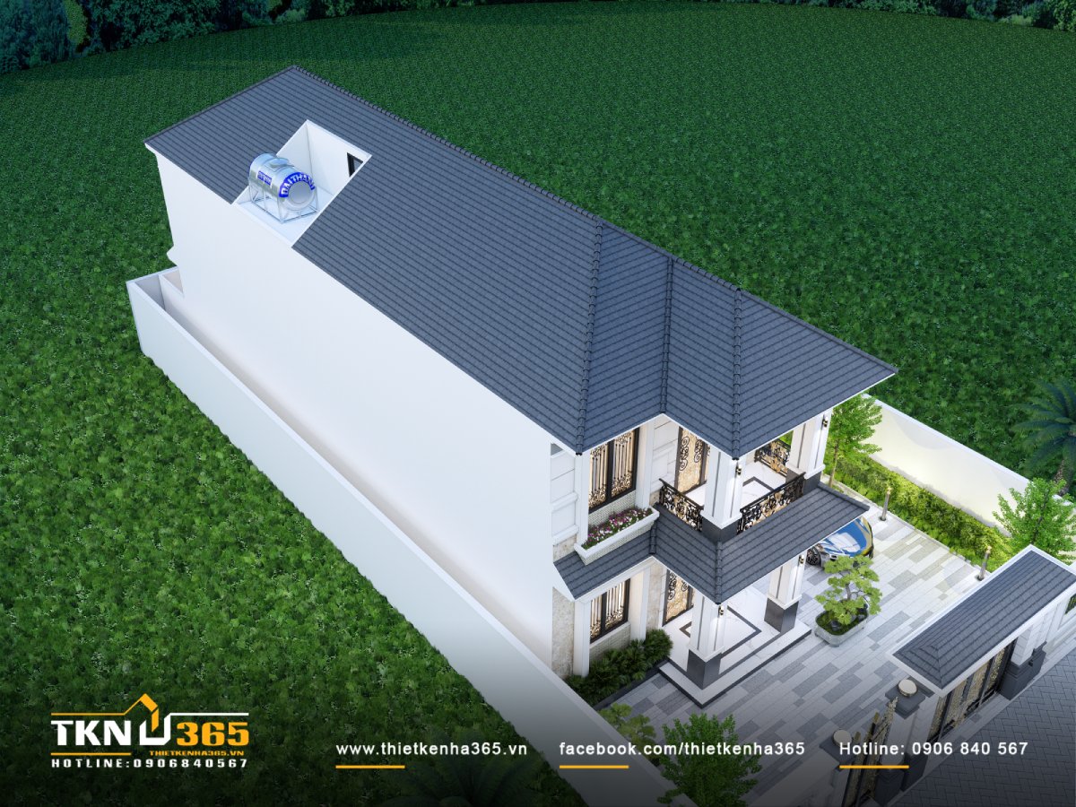 thiết kế nhà phố 7x20m 2