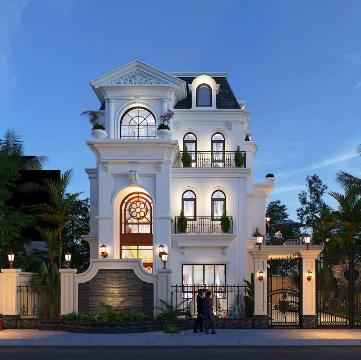 thiết kế nhà phố 7x20m 5