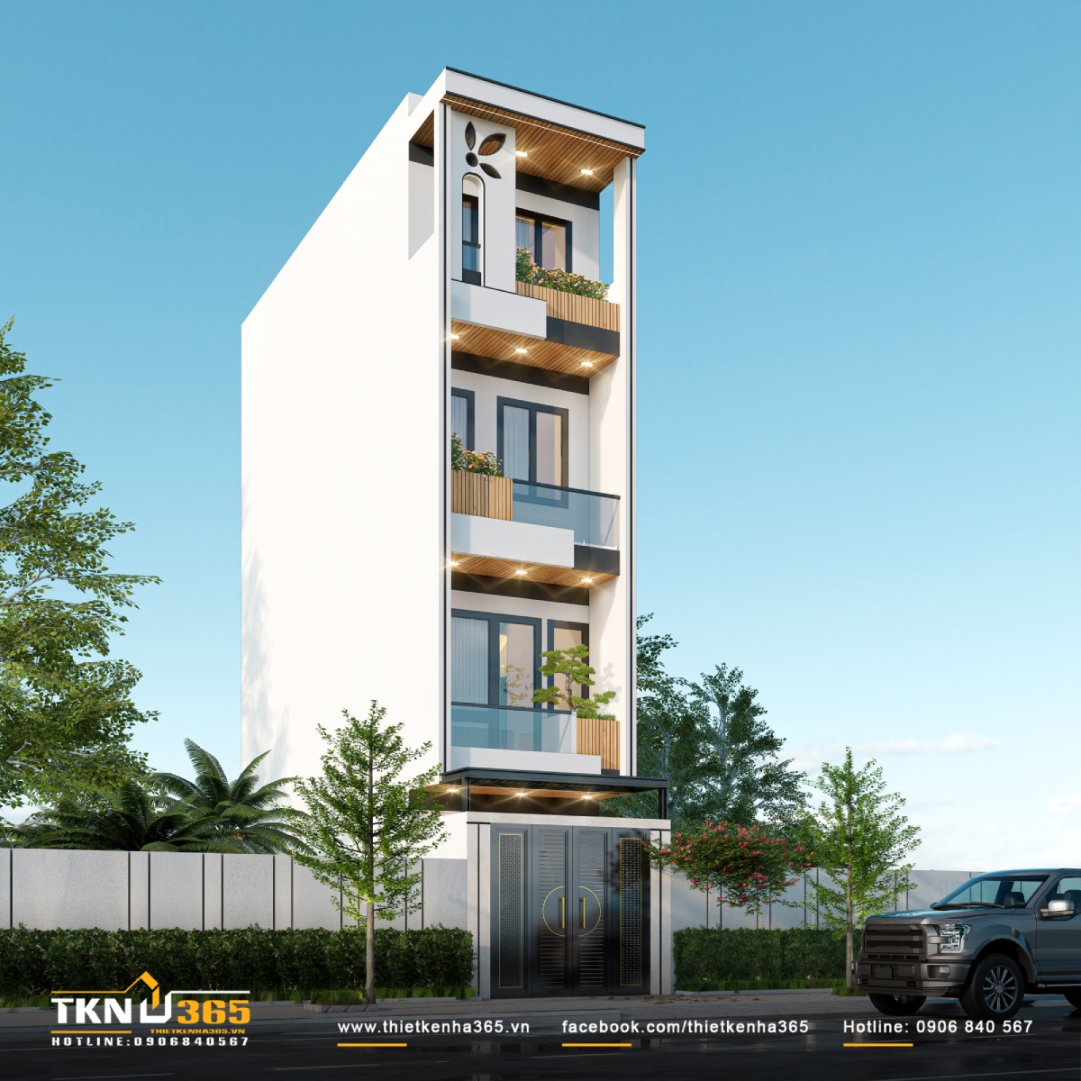 cách tính chi phí xây nhà 4 tầng 2