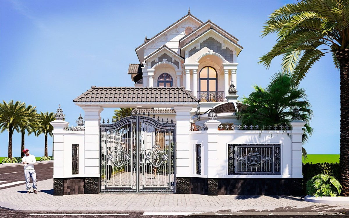 Mẫu nhà 2 tầng 4 phòng ngủ tạo hình mái Thái đầy cuốn hút Mẫu nhà 2 tầng 4 phòng ngủ tạo hình mái Thái đầy cuốn hút (ảnh: sưu tầm)