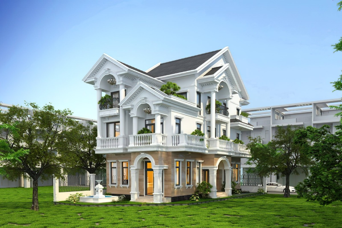 mẫu nhà 3 tầng 5